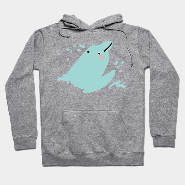 Cute Dolphin Hoodie by KodiakMilly